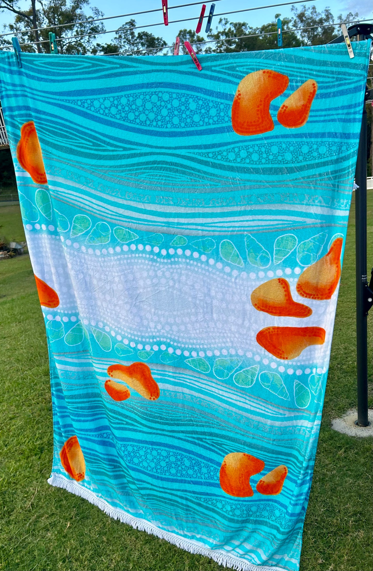 Luxury Beach Towels - Palawa Country